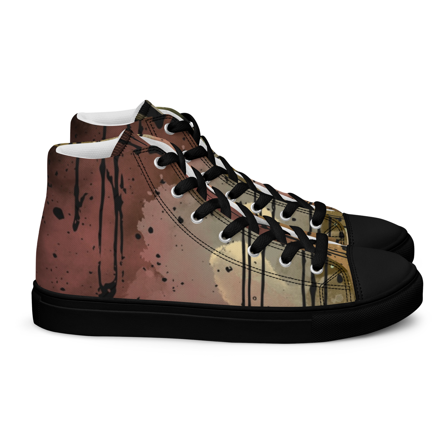 Women’s high top canvas shoes